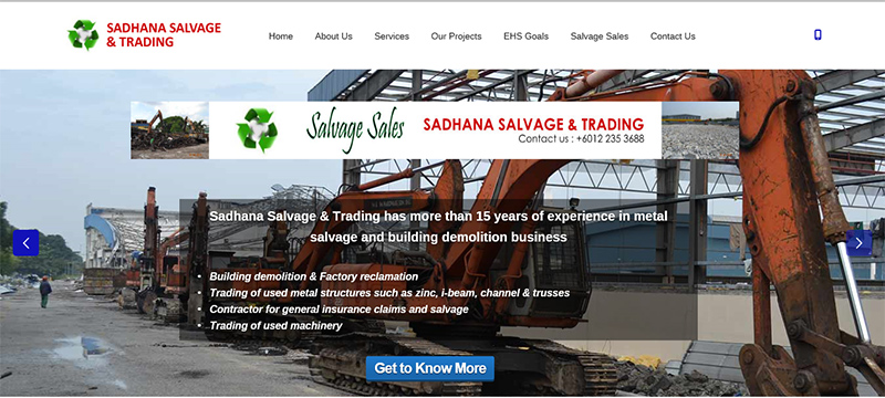 Corporate CMS Website
